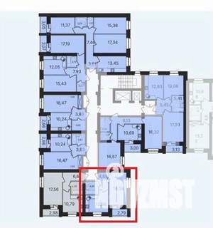 2-к квартира, сданный дом, 59м2, 16/19 этаж