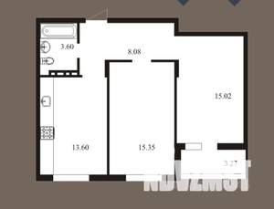 2-к квартира, вторичка, 59м2, 5/10 этаж