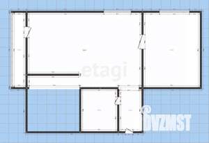 2-к квартира, вторичка, 38м2, 5/6 этаж