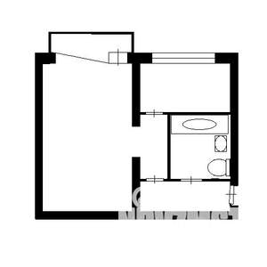 1-к квартира, вторичка, 34м2, 9/9 этаж