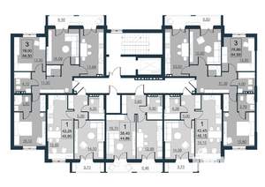 Студия квартира, вторичка, 42м2, 8/10 этаж