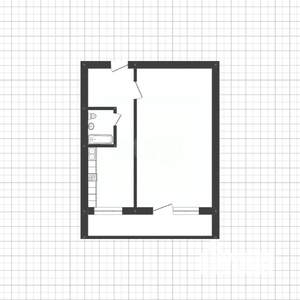 1-к квартира, вторичка, 44м2, 2/16 этаж