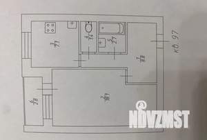 1-к квартира, вторичка, 41м2, 10/10 этаж