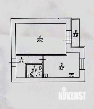 1-к квартира, вторичка, 37м2, 10/10 этаж