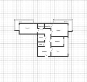 3-к квартира, вторичка, 118м2, 2/5 этаж