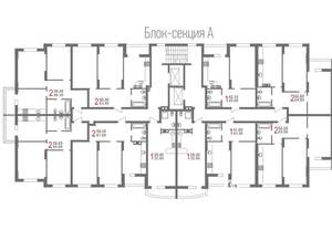 1-к квартира, вторичка, 44м2, 9/11 этаж