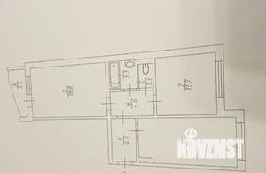 2-к квартира, вторичка, 64м2, 2/10 этаж