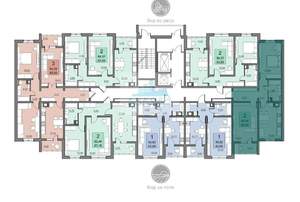 2-к квартира, вторичка, 69м2, 12/24 этаж