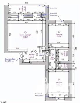 3-к квартира, вторичка, 74м2, 4/10 этаж