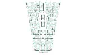 4-к квартира, вторичка, 78м2, 18/22 этаж