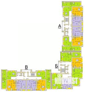 2-к квартира, вторичка, 57м2, 15/16 этаж