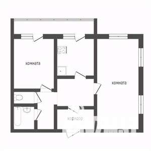 2-к квартира, вторичка, 49м2, 3/10 этаж