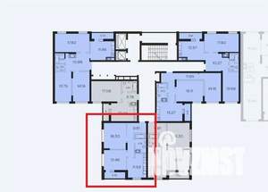 2-к квартира, вторичка, 59м2, 3/19 этаж