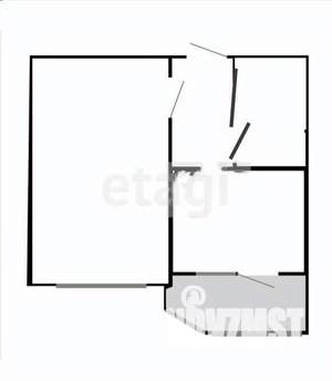 1-к квартира, вторичка, 36м2, 10/10 этаж