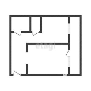 1-к квартира, вторичка, 30м2, 1/10 этаж
