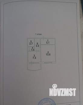 1-к квартира, вторичка, 33м2, 1/10 этаж