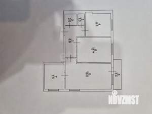 3-к квартира, вторичка, 57м2, 8/9 этаж