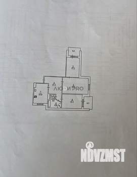 3-к квартира, вторичка, 73м2, 6/9 этаж