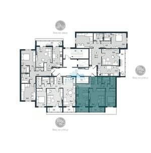 1-к квартира, вторичка, 64м2, 9/10 этаж