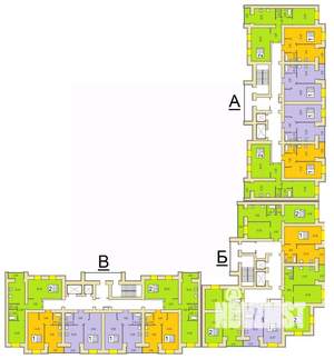 2-к квартира, вторичка, 57м2, 14/16 этаж