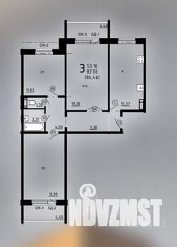 1-к квартира, вторичка, 42м2, 10/10 этаж