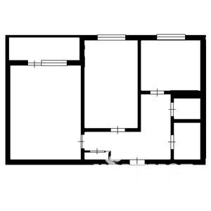 2-к квартира, вторичка, 48м2, 4/5 этаж