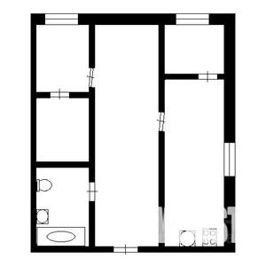 1-к квартира, вторичка, 39м2, 1/9 этаж