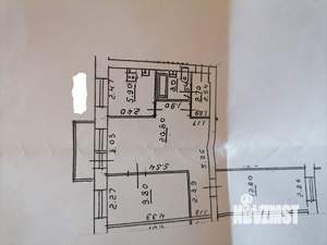 3-к квартира, вторичка, 55м2, 2/5 этаж
