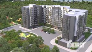 1-к квартира, строящийся дом, 40м2, 9/10 этаж