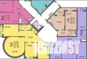 3-к квартира, вторичка, 125м2, 2/6 этаж