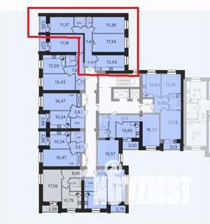 3-к квартира, вторичка, 76м2, 8/10 этаж