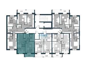 1-к квартира, вторичка, 42м2, 9/10 этаж