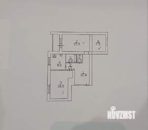 3-к квартира, вторичка, 68м2, 3/5 этаж