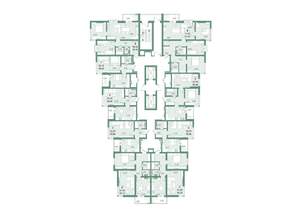 4-к квартира, вторичка, 78м2, 4/22 этаж