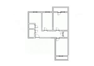 3-к квартира, вторичка, 60м2, 2/9 этаж