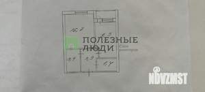 1-к квартира, вторичка, 36м2, 4/9 этаж