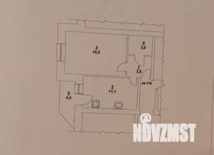 1-к квартира, вторичка, 34м2, 2/10 этаж