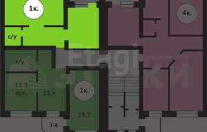 1-к квартира, вторичка, 42м2, 10/25 этаж