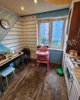 1-к квартира, вторичка, 32м2, 6/9 этаж