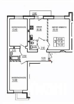 Фото квартиры на продажу (1)