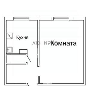1-к квартира, вторичка, 30м2, 4/9 этаж