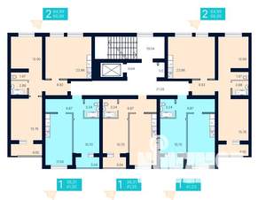1-к квартира, вторичка, 41м2, 2/3 этаж