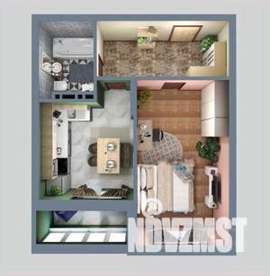 1-к квартира, вторичка, 38м2, 2/10 этаж