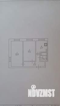 2-к квартира, вторичка, 41м2, 6/6 этаж