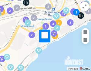 1-к квартира, вторичка, 50м2, 11/16 этаж