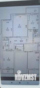 3-к квартира, вторичка, 100м2, 2/18 этаж