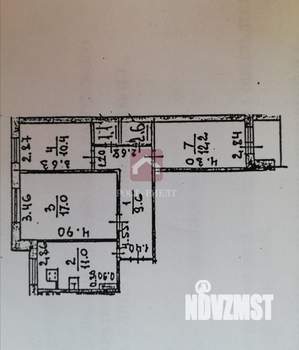 3-к квартира, вторичка, 66м2, 7/10 этаж