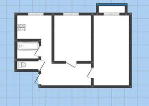 2-к квартира, вторичка, 41м2, 2/9 этаж