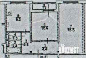 2-к квартира, вторичка, 47м2, 5/10 этаж