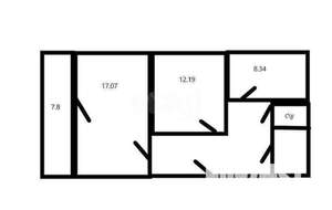 2-к квартира, вторичка, 64м2, 6/10 этаж